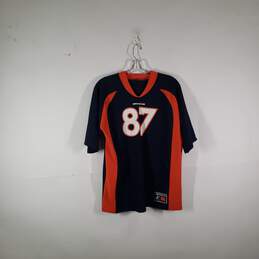 Mens Denver Broncos Ed Mccaffrey 87 NFL-Football Team Pullover Jersey Size XL