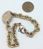 Tiffany & Co 925 Please Return To Oval Tag Charm Cable Chain Bracelet 29.3g image number 5
