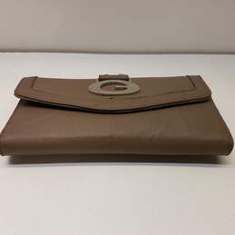 Guess Brown Leather Trifold Wallet alternative image