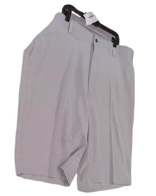 Mens Grey Golf Light Weight Chino Shorts Size 48T image number 2