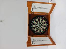 Centerpoint Solid Wood Sisal Dartboard & Cabinet