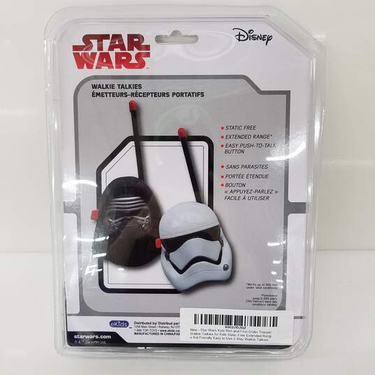 Disney Star Wars Stormtrooper & Kylo Ren Walkie Talkies image number 2