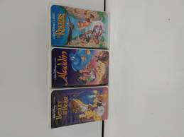 Set of 3 Assorted Disney Home Video VHS Tapes