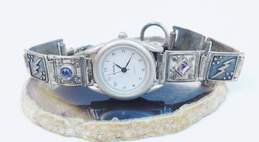 Unique Angie 925 Sterling Silver Amethyst & Iolite Watch 31.8g alternative image