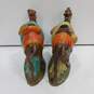 Pair of Hand Painted Camel Statues image number 4