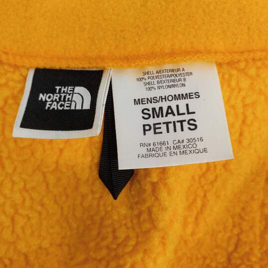 The North Face Mens Small Yellow and Black Vest image number 4