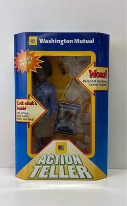 Washington Mutual "Action Teller" Black Female Doll (NIB)