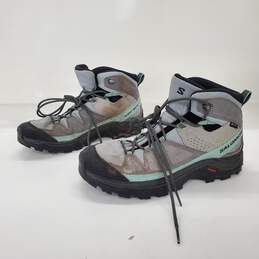 Salomon Quest Rove Women's Gray Waterproof Hiking Boots Size 10