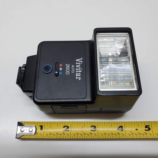 Vivitar Auto 2600 Camera Flash-For Parts Repair Untested image number 2