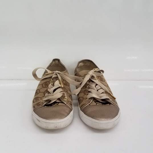 Michael Kors Canvas Sneakers Size 6.5 image number 4