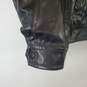 Tommy Hilfiger Men's Black Leather Jacket SZ L image number 4