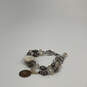 Designer Brighton Silver-Tone Double Strand Oval Stone Beaded Bracelet image number 2