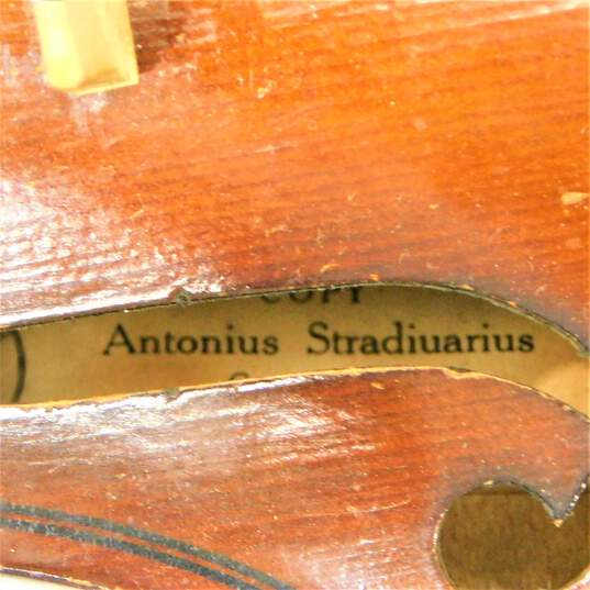 VNTG The Jackson-Guldan Violin Co. Brand 7/8 Size Violin w/ Case and Bow (Parts and Repair) image number 6