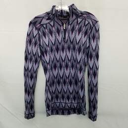 Smart Wool Purple Activewear Pullover Sweatshirt Womens Size M