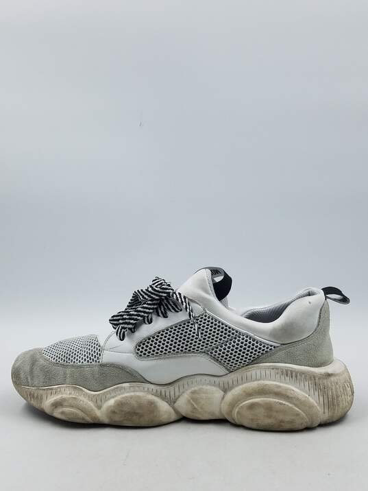 Authentic Moschino Teddy Gray Sneaker M 8 image number 2