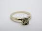 Vintage 14K White Gold 0.25 CT Diamond Solitaire Engagement Ring 2.7g image number 1