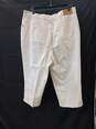 Ralph Lauren Jeans Co. Women's White Denim Capris Size 18W image number 2