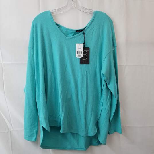 Light Blue Long Sleeve Top Gibson Large image number 1