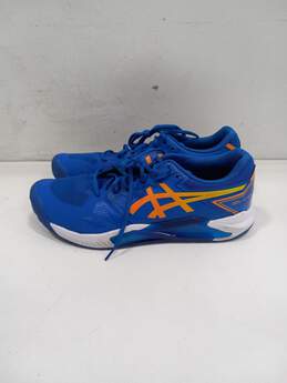 Men's Royal Blue, Orange & White Asics Running Shoes Size 11.5 alternative image
