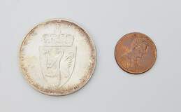 Vintage 960 Silver 10 Kroner 1964 Coins 40.1g alternative image