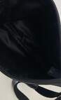 Coach Pebble Leather Crossbody Bag Turn-Lock Closure Silver Hardware Black image number 7