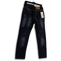 NWT Mens Black Medium Wash Pockets Stretch Denim Straight Jeans Size 31 alternative image