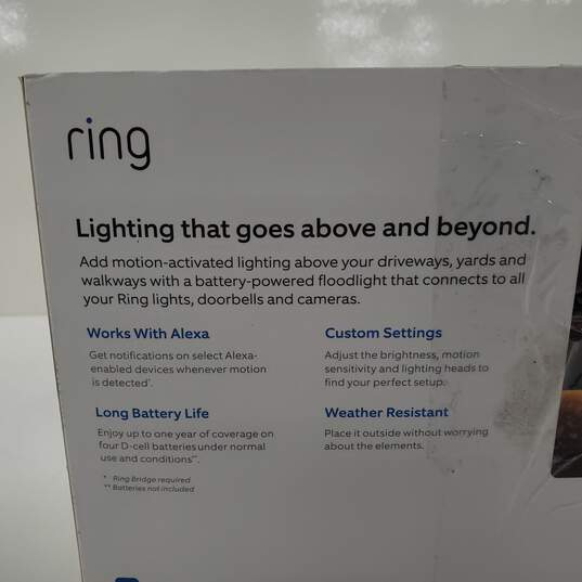 Ring Smart Lighting Motion-Activated Floodlight Battery - Untested image number 5
