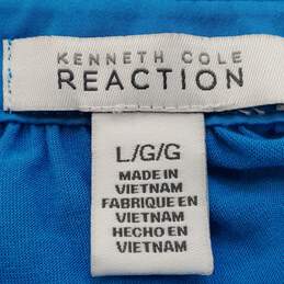 Kenneth Cole Women Blue Shirt L
