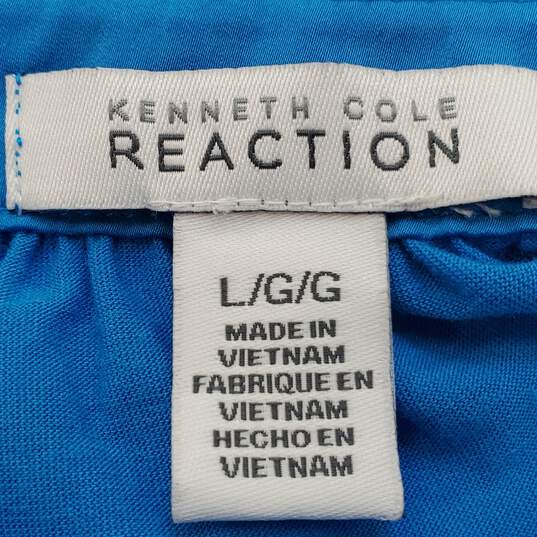 Kenneth Cole Women Blue Shirt L image number 1