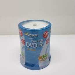 Memorex Printable DVD-R - 100 pk