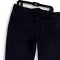 Mens Blue Denim Dark Wash Pockets Stretch Straight Leg Jeans Size 36x34 image number 4