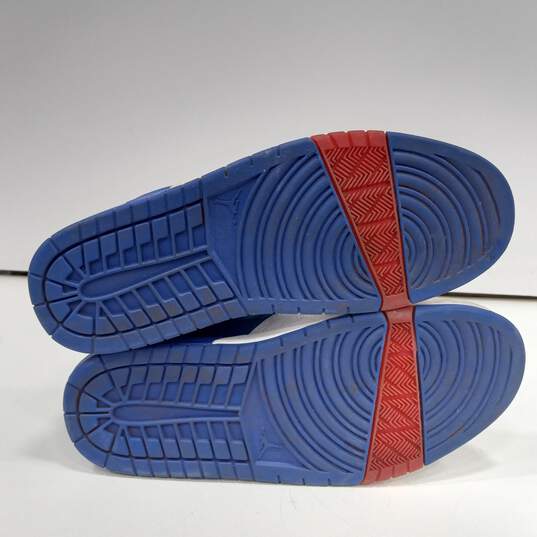 Jordan Men's Blue & White Sneakers Size 9.5 image number 6