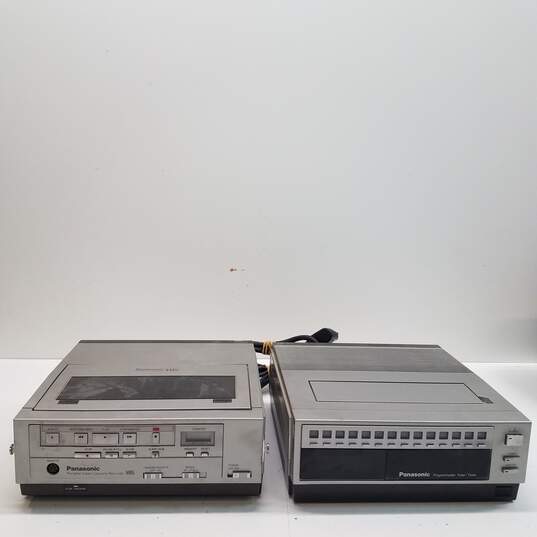 Vintage Panasonic Omnivision Video Cassette Recorder PV-5000 & Tuner PV-A500 image number 1