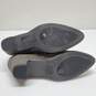 Eileen Fisher Women's Gray Leather Ankle Boots Size 7 image number 6