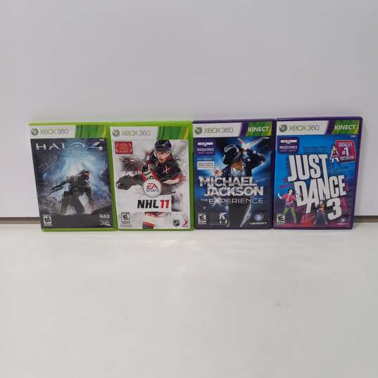 Lot of 4 Xbox 360 Video Games image number 1