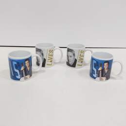 Set of 4 Elvis Presley Coffee Mugs