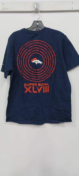 Denver Broncos Nike Super bowl XLVII T-Shirt  Size L alternative image