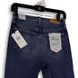 NWT Womens Blue Denim Medium Wash High Waist Skinny Leg Ankle Jeans Size 26 image number 4