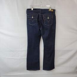 Levi's Dark Blue Cotton Low Rise Boot Cut Jeans WM Size 10 M NWT alternative image