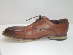 Stacy Adams Dickinson Oxford Brown Dress Shoes Boy's Size 4M alternative image