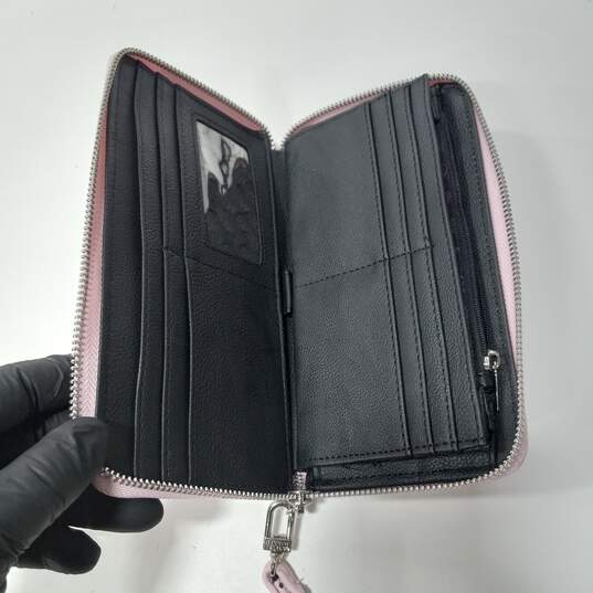 Steve Madden Pink Wristlet Wallet Bag image number 4