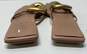 Jeffrey Campbell Linques 2 Leather Slide Thong Sandals Size 7 M image number 4