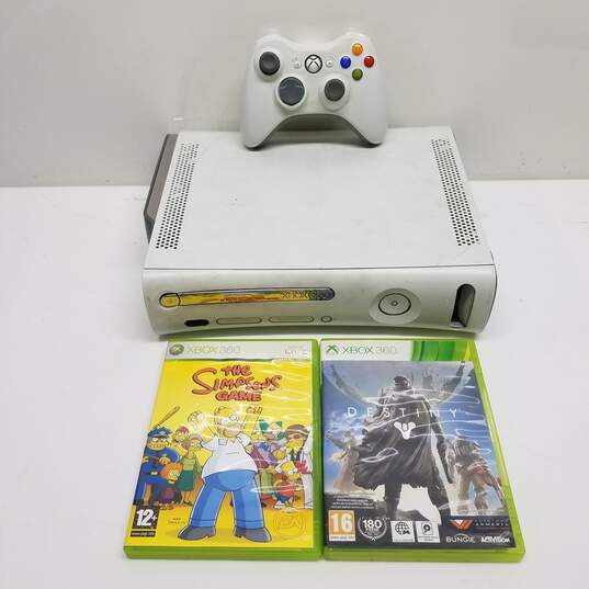 Microsoft Xbox 360 120GB Console Bundle with Controller & Games #5 image number 1