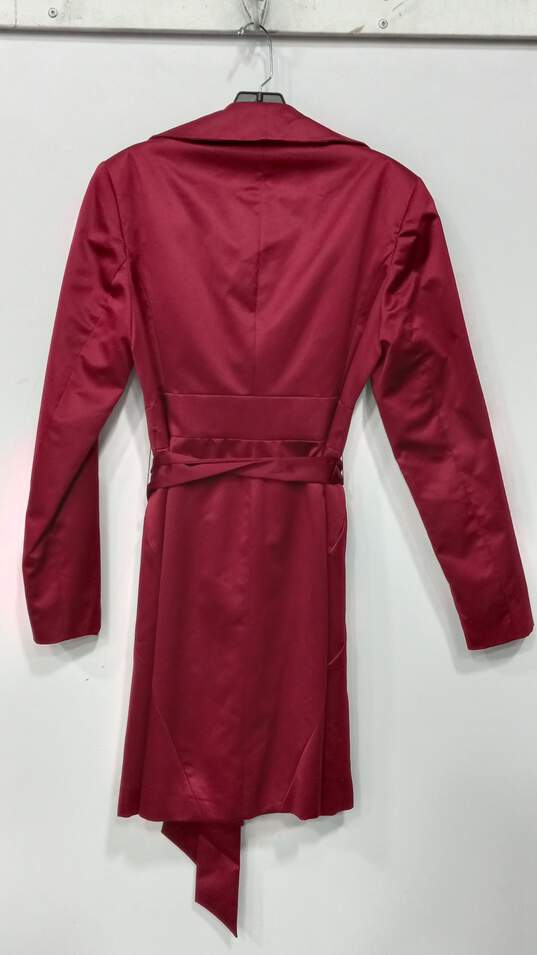 Women's Maroon Rob Size M image number 2
