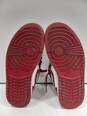 Nike Air Jordan 1S Women's Red Sneakers Size 9 image number 5