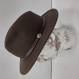 Sturgis Outdoor Brown 100% Wool Hat Women's Size M alternative image
