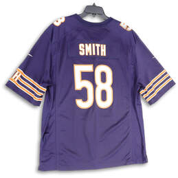 Mens Navy Blue Orange Chicago Bears Roquan Smith #58 NFL Jersey Size XXL alternative image