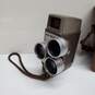 Vintage 8mm Video Camera - Bell and Howell 252 with 3-Lens Adaptor & Leather Case (Untested) image number 2