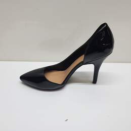 SM Black Patent Leather Heels Sz 10 alternative image