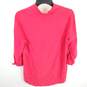 Tommy Bahama Women Pink Cargo Blouse XS NWT image number 2